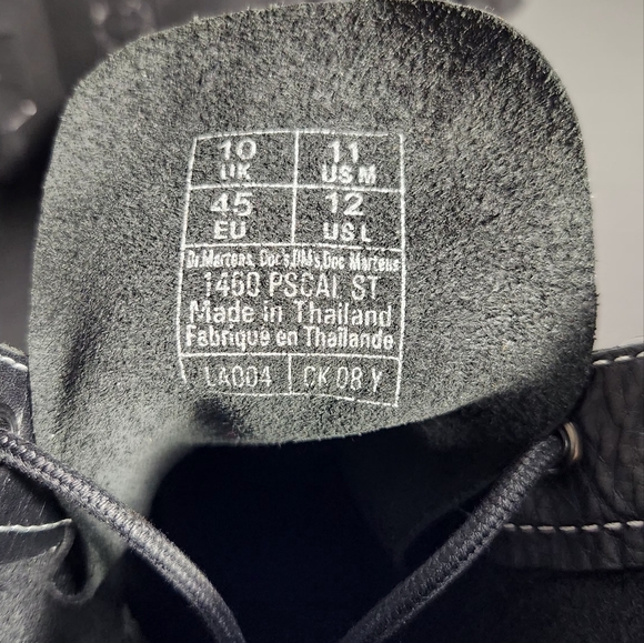 Dr.martens Pascal Bex Exposed Steel Toe Boots Men Size 11 - Picture 11 of 11